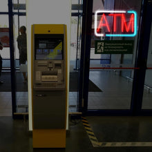 Load image into Gallery viewer, FITNATE ATM Neon Sign, Super Bright, USB Power and Adjustable Brightness for Bank Business Mart Shop Store
