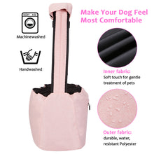 Load image into Gallery viewer, Ownpets Pink Pet Dog Sling Carrier Bag Adjustable Padded Strap Dog Hand Free Safe Mesh Pet Carrier for Size S/M Dog
