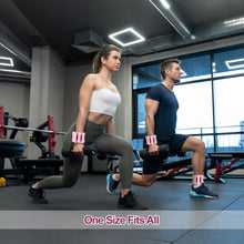 Load image into Gallery viewer, WELSPO Adjustable Wrist and Ankle Weights 2lb Set (1 lb Each) , Durable and Comfortable Wrist Ankle Weights, Silicone Wrist Weights for Exercise, Yoga, Pilates &amp; More, Ankle Weights for Woman and Men
