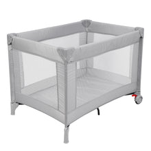 Load image into Gallery viewer, Baby Play Portable Playard Play Pen with Mattress Safety Baby Playard with Door Activity Center for Toddler Boys Girls Fun Time Indoor and Outdoor 39inch x 39inch
