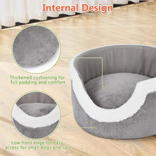 Load image into Gallery viewer, Ownpets Cat Bed, 3-in-1 Detachable Cat Houses for Indoor Cats, Cozy Cat Bed with Soft Cushion
