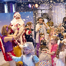 Load image into Gallery viewer, Hakuta Upgraded 800W Snow Machine with 8 LED RGB Lights 900ml Large Capacity Tank,with LED Projection, 2 Wireless Remotes,for Christmas, Halloween, Parties, Wedding and DJ Stage

