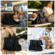Load image into Gallery viewer, Ownpets Small Dog Pet Purse Carrier for Travel Vet Shopping, Up to14 lbs
