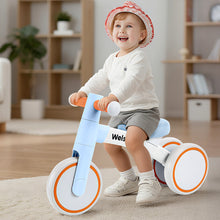 Load image into Gallery viewer, WELSPO Baby Balance Bike for 1 Year Old Boy and Girl First Birthday Gifts Pedal-less 3 Wheels Mini Bike, Young Toddlers Infant Walker for 12-36 Months (Blue)
