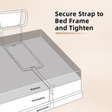 Load image into Gallery viewer, Adjustable Bed Rails for Elderly Adults – Bed Assist Rail with Non-Slip Handle, Storage Pocket, and Non-Slip Base, Fits King, Queen, Full, and Twin Beds, Supports up to 300lbs, Easy Tool-Free Assembly
