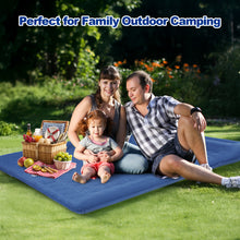 Load image into Gallery viewer, CAMULAND Double Camping Sleeping Pad, 4.7" Ultra-Thick Self Inflating 2 Person Inflatable Mat with Built-in Pillow Foot Pump, Waterproof for Backpacking, Hiking, Tent, RV Travel, Navy Blue
