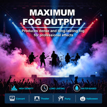 Load image into Gallery viewer, Hakuta High Density Fog Machine Fluid 32oz,Water Based Fog Juice F Safe for Outdoor and Indoor Use, Universal Compatibility With Standard Fog Machines, Medium Density Long-Lasting Fog Effect Visit the HAKUTA Store
