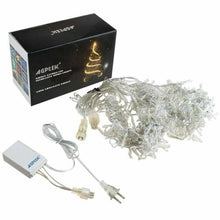 Load image into Gallery viewer, 300 LED Curtain Fairy String Lights Decorations Warm White
