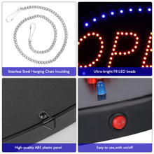 Load image into Gallery viewer, LED Open Sign, FITNATE Large 23x14 inch Business Open Sign Electric Display Sign,2 Modes Flashing &amp; Steady Lights for Business, Shop, Bar, Hotel
