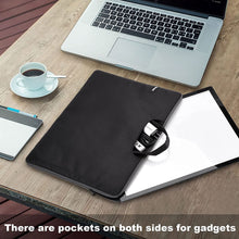 Load image into Gallery viewer, IMAGE A3 Ultra-Thin Portable Light Pad Case, Travel Storage Case Pouch Cover with Pockets Carry
