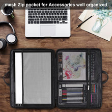 Load image into Gallery viewer, IMAGE A3 Ultra-Thin Portable Light Pad Case, Travel Storage Case Pouch Cover with Pockets Carry
