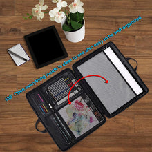Load image into Gallery viewer, IMAGE A3 Ultra-Thin Portable Light Pad Case, Travel Storage Case Pouch Cover with Pockets Carry
