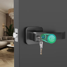 Load image into Gallery viewer, FITNATE Smart Biometric Door Lock Fingerprint Door knob with App Control
