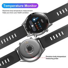 Load image into Gallery viewer, Fitness and Activity Tracker with Body Temperature Heart Rate Monitor for Kid, Woman Man
