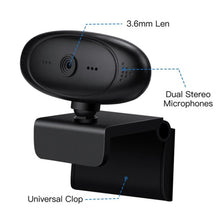 Load image into Gallery viewer, 1080P Full HD USB Webcam for PC Desktop &amp; Laptop Web Camera with Microphone
