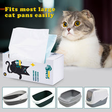 Load image into Gallery viewer, Extra Large Durable Litter Box Liners, 2mil Thick, 33lbs Load Capacity, Drawstring Closure, Fragrance-Free, 10 Per Box
