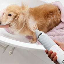 Load image into Gallery viewer, Ownpets 5 in1 Portable Smart Pet Grooming Hair Dryer for Dogs, Smart Temperature Control, Low Noise Dog Blow Dryer with Grooming Brush for Home, Pet Washing Station
