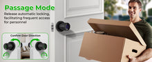 Load image into Gallery viewer, FITNATE 4-in-1 Smart Fingerprint Door Lock - Fingerprint Unlock, Password Unlock, App Control, Emergency Backup Key, Suitable for Office, Home, and Hotel
