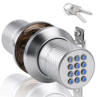 Smart Lock, FITNATE Keyless Smart Lock Digital Door Lock with Keypad, Waterproof Electronic Keypad Door Lock with Spare Keys, Great for Home, Hotel and Office