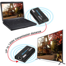 Load image into Gallery viewer, LKV373A Version 4.0 HDMI Extender Receiver 120M for HD STB DVD PS3 Ethernet LAN
