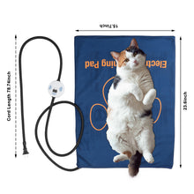 Load image into Gallery viewer, 24in Pet Heating Pad Electric Blanket Waterproof Mat Mattress Washable Cover Dog Catr
