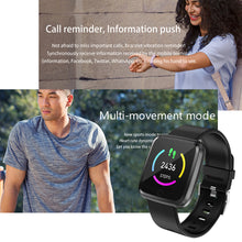 Load image into Gallery viewer, Waterproof Touch Screen Watch Heart Rate Sports Fitness Tracker
