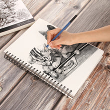 Load image into Gallery viewer, 2 Packs Art SketchBook 100 Pages for Writers Illustrators
