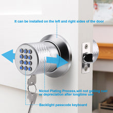 Load image into Gallery viewer, Smart Lock, FITNATE Keyless Smart Lock Digital Door Lock with Keypad, Waterproof Electronic Keypad Door Lock with Spare Keys, Great for Home, Hotel and Office
