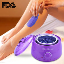 Load image into Gallery viewer, Fitnate Hair Removal Hot Wax Warmer Set Stylish Electric Hair Removal Heater 160℉ - 240℉ Control With 4 Pack of Wax Beans And 10 Sticks
