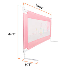 Load image into Gallery viewer, Odoland Baby Child Toddler Safety Bed Rail Vertical Lift  Anti Falling Bed Guard Rail

