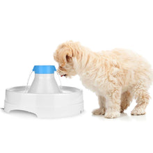 Load image into Gallery viewer, Ownpets® Pets Drinking Fountain, Active Oxygen Cycle Two Drinking Area 3L/0.8Gallon Capacity
