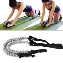Load image into Gallery viewer, AB Wheel Resistance Loop Band for Roller Resistance Loops with Foot Hooks
