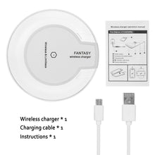 Load image into Gallery viewer, AGPtek Qi Wireless Charger Pad Charging Dock for iPhone X iPhone 8 Galaxy Note 8
