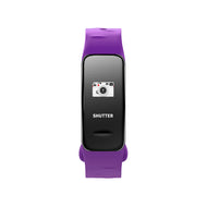 Waterproof Purple Smart Wristband Bracelet Fitness Tracker Health Monitor Heart Rate