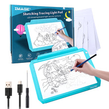 Load image into Gallery viewer, A4 Bule Led Tracing Light Pad Box Memory Function Drawing Sketching Animation
