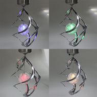 AGPtEK Solar Power LED Color Changing Wind Chime for Outdoor Garden Courtyard
