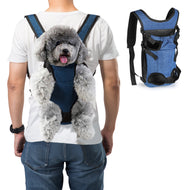 Ownpets Legs Out Front Dog Carrier, Hands-Free Adjustable Pet Carrying Backpack, Ideal for Small & Medium Cat, Dog Puppy Doggie(L)