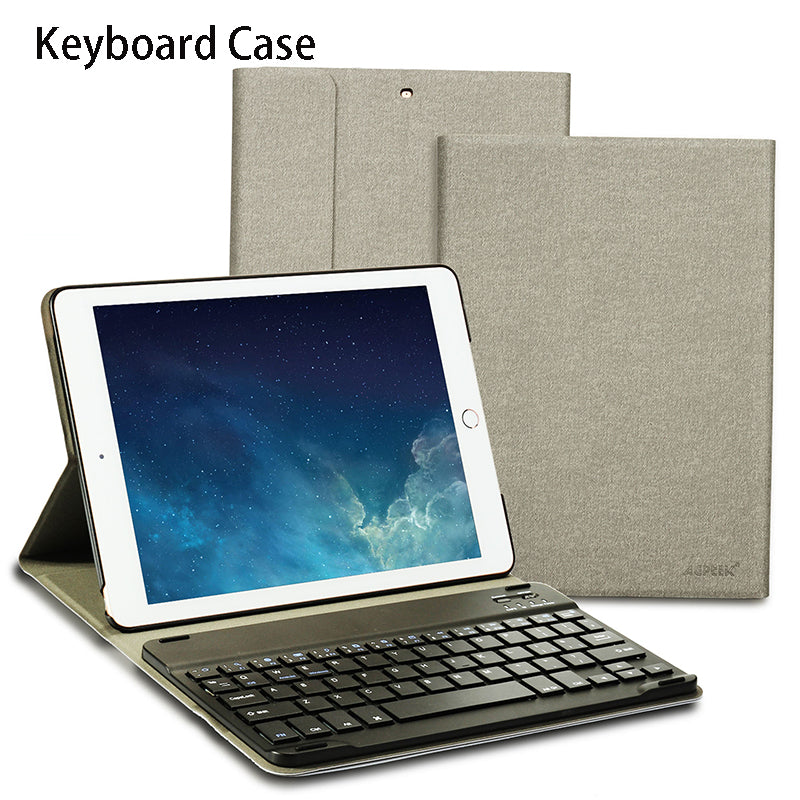 Wireless Bluetooth Keyboard Case with Keyboard For iPad 9.7 17/18 A1822 A1823/A1893