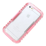 AGPtEK Underwater Waterproof Shockproof SnowProof DirtProof Case Cover for iPhone Plus 5.5 inch- Pink