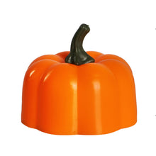 Load image into Gallery viewer, IMAGE 12 Packs LED Pumpkin Lights Battery Operated Pumpkin Tealight Candles for Halloween, Christmas, Thanksgiving and Theme Parties
