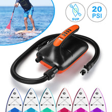 Load image into Gallery viewer, Digital Electric Air Pump Intelligent Dual Stage &amp; Auto-Off Function for Paddle Boards Inflatable Boat Kayaks
