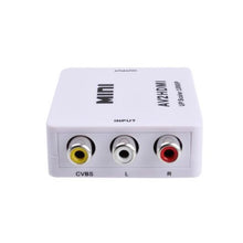 Load image into Gallery viewer, 720p 1080p Upscaler Mini Composite AV CVBS 3RCA to HDMI Video Converter Adapter
