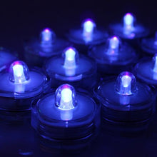 Load image into Gallery viewer, 12x LED Submersible Waterproof Wedding Decoration Battery Light Candles White/Warm White/RGB/Blue Purple/Pink Purple
