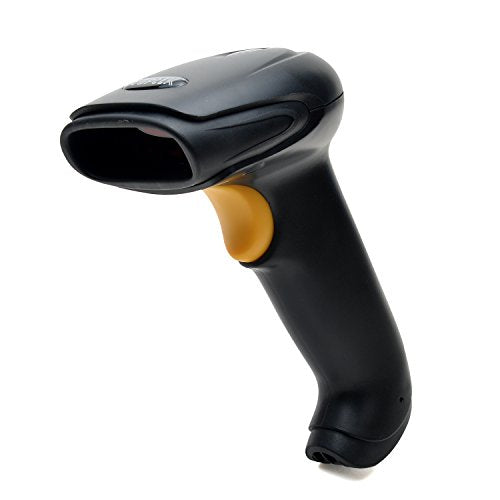 AGPtek Automatic Sensing and Scan Handheld Barcode Scanner, with Optical Laser, Long Range, Standing Bracket, for Windows, Mac, and Linux