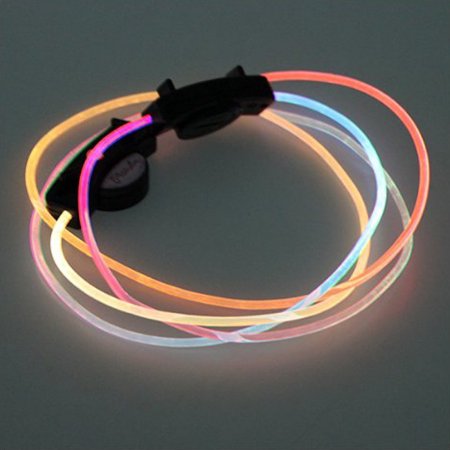 AGPtek Colorful 3 Mode LED Light Up Shoe Shoelaces Shoestring Flash Glow Stick Strap For Party Hip-hop Skating Running