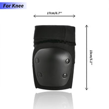 Load image into Gallery viewer, ODOLAND Knee and Elbow Waist Pads for Cycling, Skating, Mini Biking Riding   Adjustable Size Fits Children 6-14 Years Old
