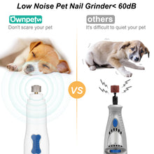 Load image into Gallery viewer, Pro Pet Dog Cat Nail Trimmer Grooming Tool Grinder Electric Clipper Kit
