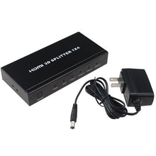 Load image into Gallery viewer, BrainyTrade Mini Hdmi Splitter - Splits HDMI Signal to 4 HDMI Displays (Support 1080p)
