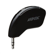 AGPtek 3.5mm AUX Car Bluetooth Receiver Speaker Music Streaming Receiver Adapter with Hands Free Calling for Samsung iPhone Blackberry HTC LG SONY Tablets MP3 Players