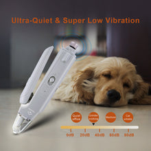 Load image into Gallery viewer, Dog Cat Nail Clipper Grinder with LED Light Electric Pet Grooming Tool
